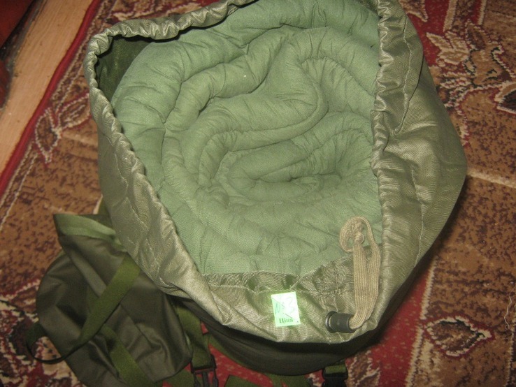 Спальный мешок с транспортным чехлом (компрессионником), военный "кокон" Италия. Зима. №3, фото №5