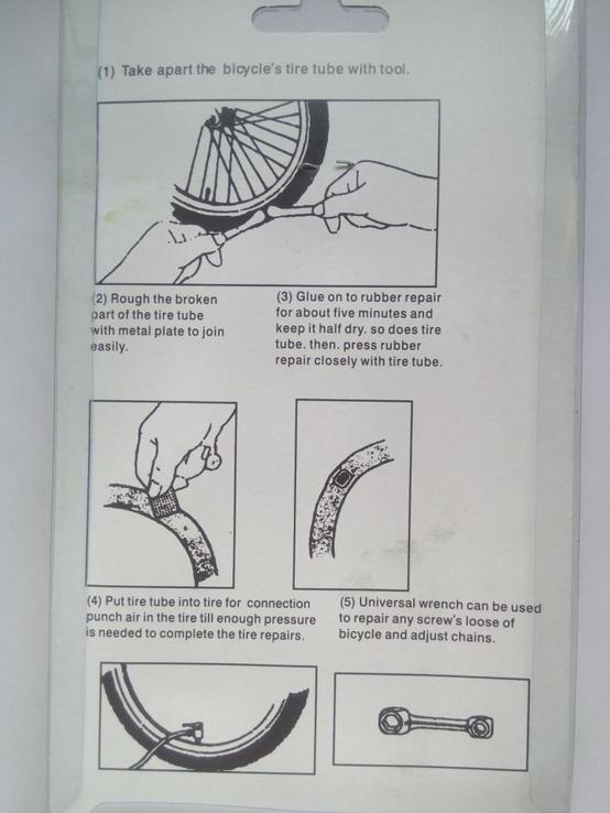 Набор для ремонта колеса, фото №3