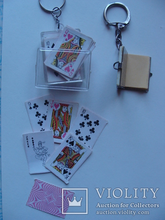 Мини покерная колода и мини блокнот времен СССР, фото №3