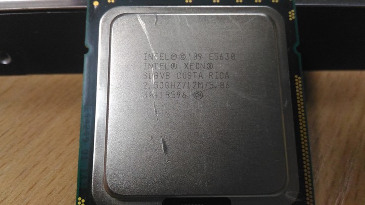 Процессор Intel Xeon E5630 /4(8)/ 2.53-2.8GHz + термопаста 0,5г, фото №4