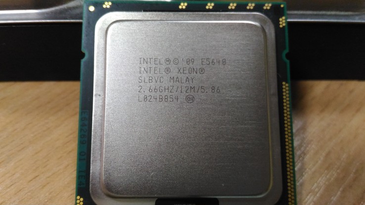 Процессор Intel Xeon E5640 /4(8)/ 2.66-2.93GHz + термопаста 0,5г, фото №3