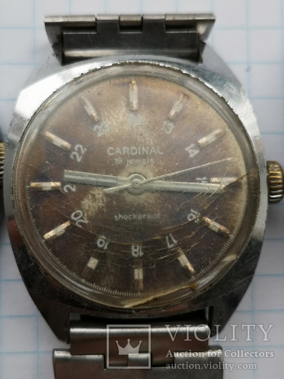 Часы Cornavin, Cardinal, Seiko, фото №3