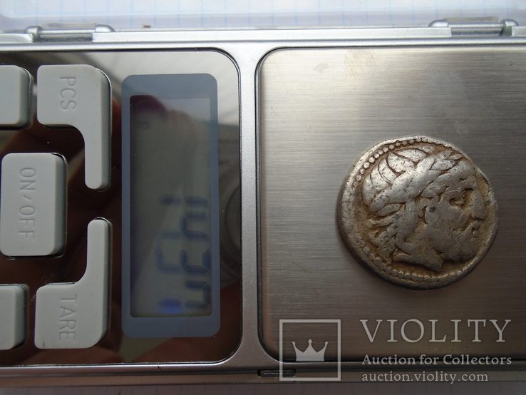 Тетрадрахма подражание монете Филиппа II Македонского, фото №6