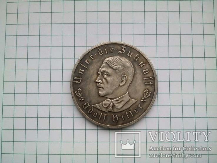 Медаль 3 Рейх.копия., фото №2