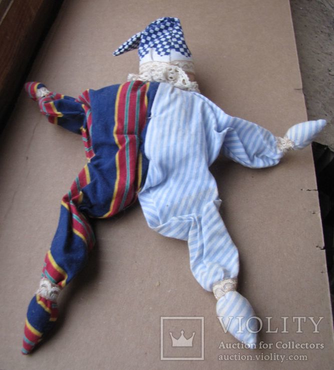 Тряпичная кукла: Петрушка (скоморох), фото №8