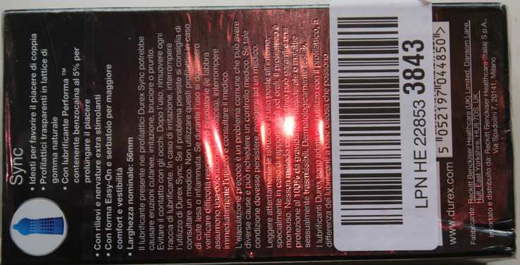 Презервативы Durex c  шипами 12 шт, производство UK, Блиц!, фото №6