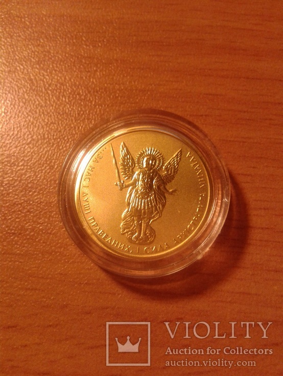 Инвестионная монета 5 грн 2011 года. Золото Проба 999.9, фото №2