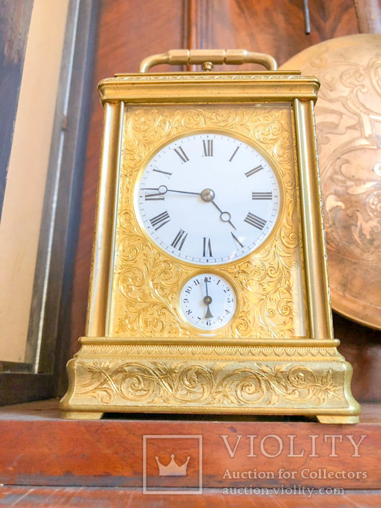 Французские каретные часы - Grande sonnerie, фото №4