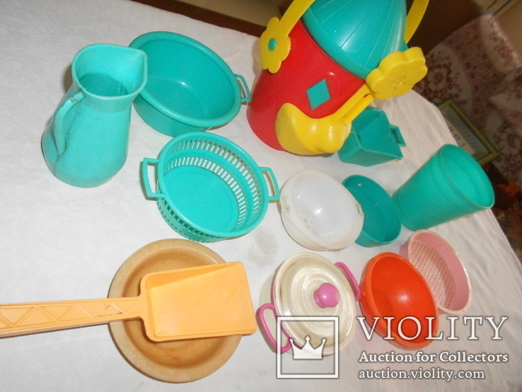  Детская посуда для песочницы., фото №3