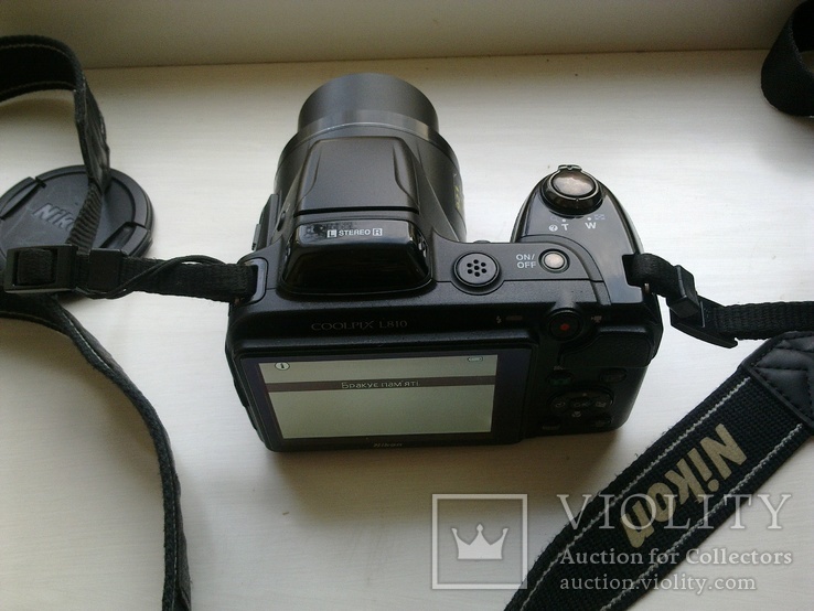   Фотоаппарат Nikon Coolpix L810+кофр, фото №5