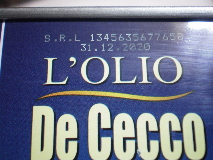 Оливковое масло "De Cecco" Италия 5л., фото №7