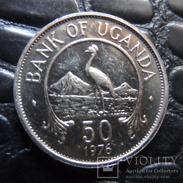 50 центов 1976 Уганда UNC    (Ъ.8.3) ~