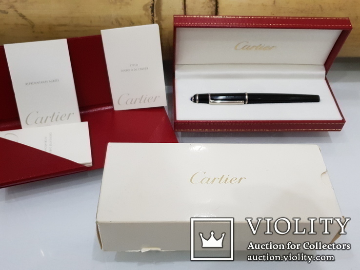 Diabololo Platin Diabolo de Cartier, Pen 18Kt. 750, фото №2