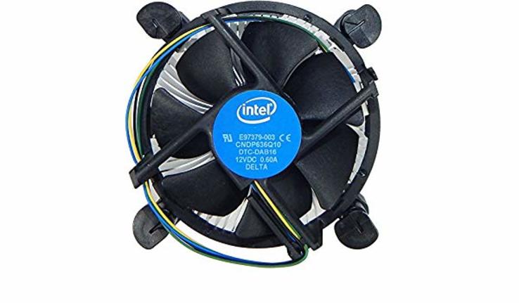 Вентилятор, кулер, система охлаждения CPU Intel  LGA 1150/1155/1156 (E97379-003), numer zdjęcia 3