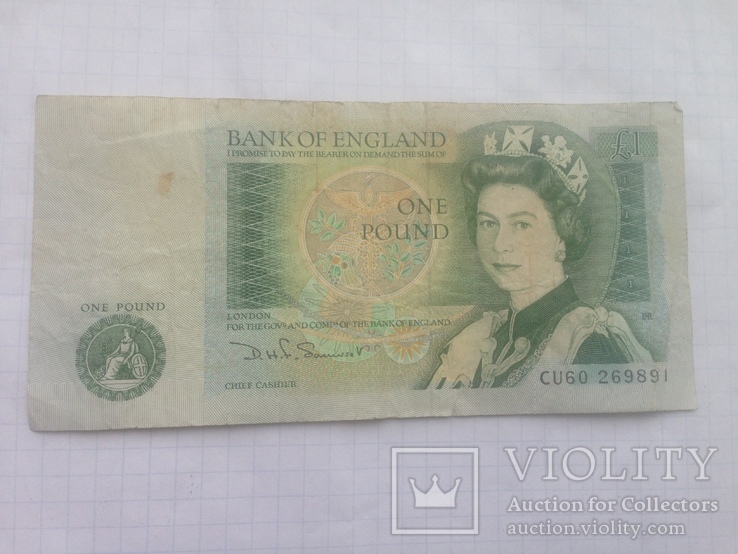 1 фунт Великобритании., фото №2