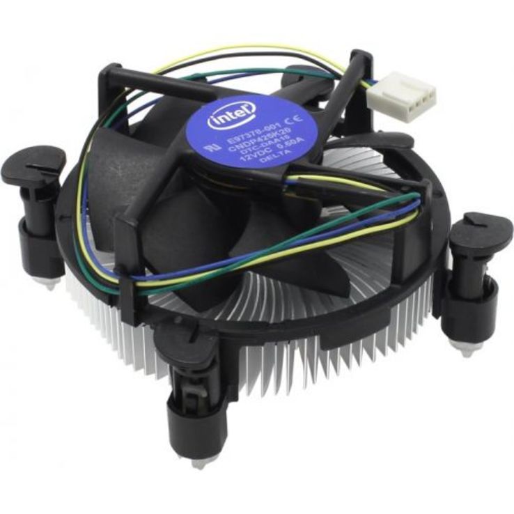 Вентилятор, кулер, система охлаждения CPU Intel, 1150/1151/1155/1156, медная вставка, фото №2