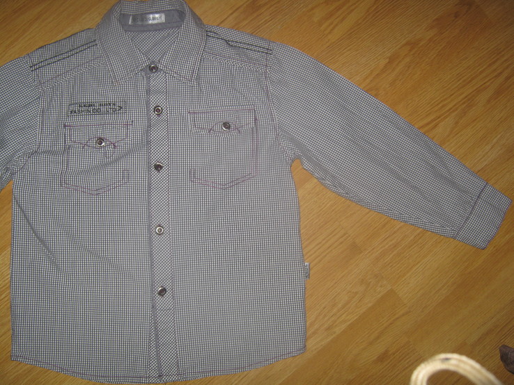 Коттонова сорочка на 116-122см, photo number 4