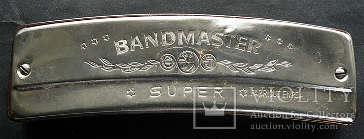 Губная гармошка "BandMaster". ГДР., фото №3