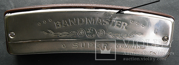 Губная гармошка "BandMaster". ГДР., фото №4