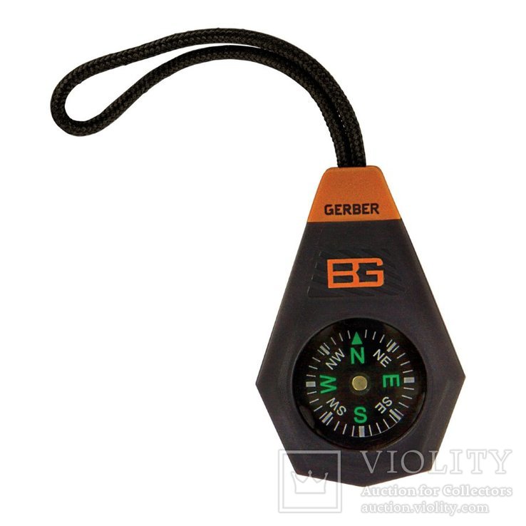 Компас туристический Gerber Bear Grylls Compact compass (31-001777) + Adidas Speed_Cell, фото №4