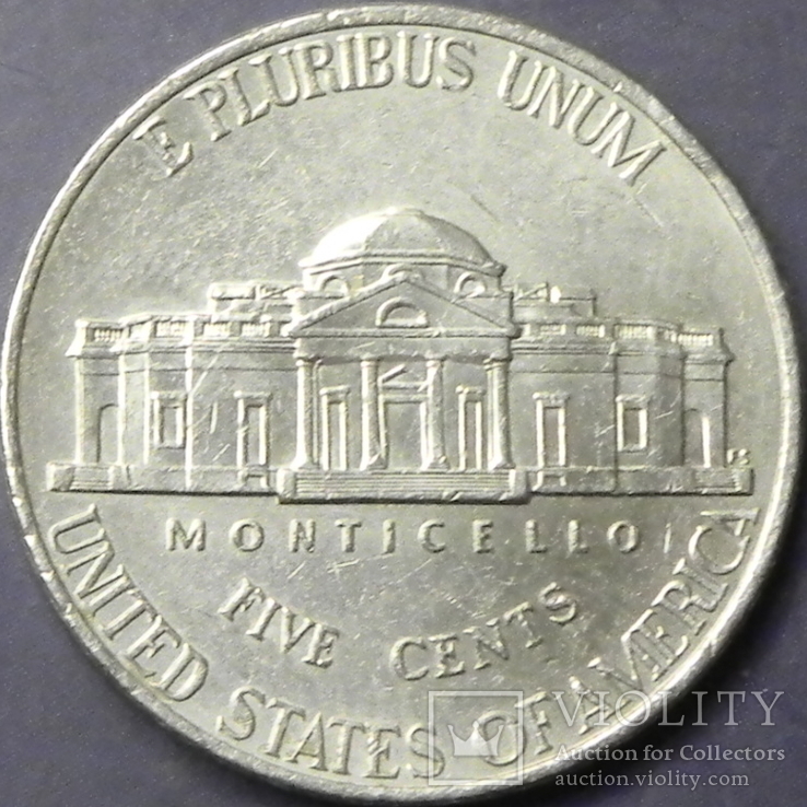 5 центів США 2006 P, фото №3