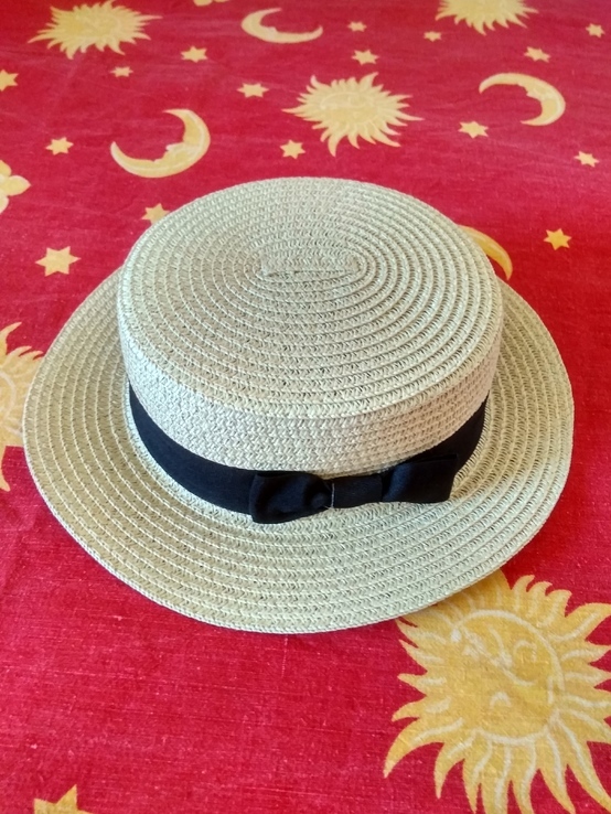 Шляпа соломенная 48-50см., фото №2