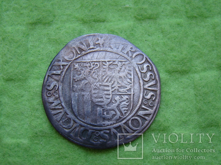 Грошен Саксония 1507 - 1525 год, фото №3