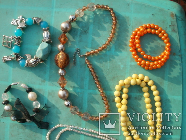Бусы,ожерелья,браслеты,кулоны  ссср, фото №4