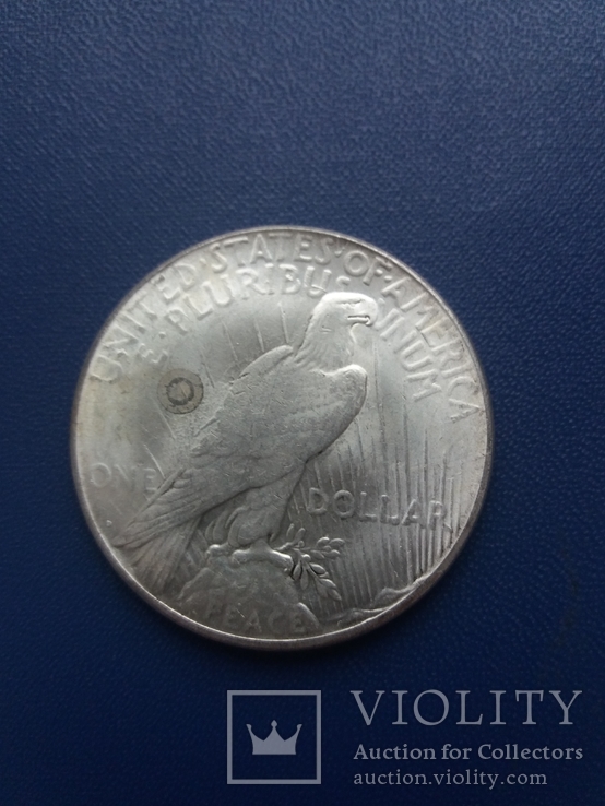 1 доллар Моргана 1927 год D, фото №3