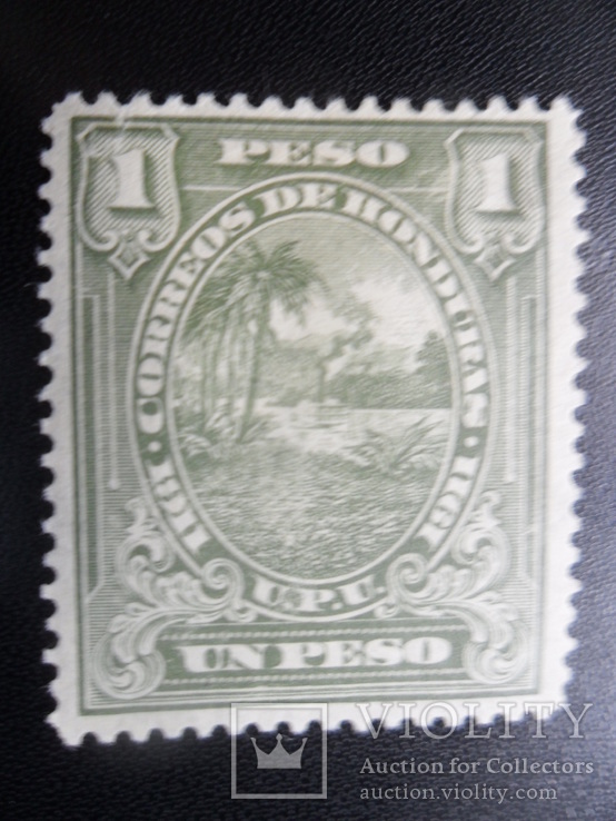 Латинская Америка. Гондурас. 1911 г. Пароход.  марка  МН
