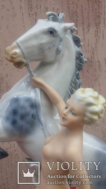 Німеччина, Дівчина з конем. Fasold &amp; Stauch., фото №13