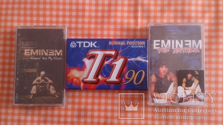 Аудиокассета TDK в упаковке + бонус 2 кассеты
