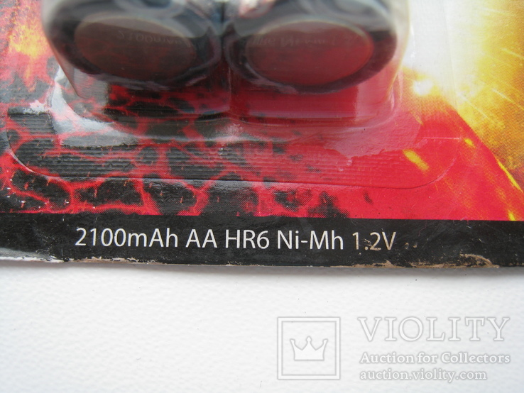 Аккумуляторы UFO aa 1.2v 2100 mah 4шт, фото №4