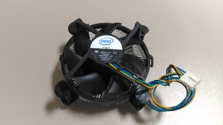 Вентилятор, кулер, система охлаждения CPU Intel Original, 4-pin, LGA 775, медная вставка, фото №5