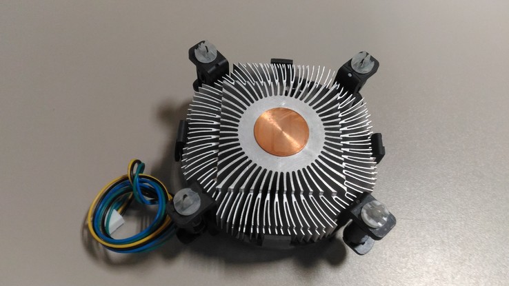 Вентилятор, кулер, система охлаждения CPU Intel Original, 4-pin, LGA 775, медная вставка, photo number 7