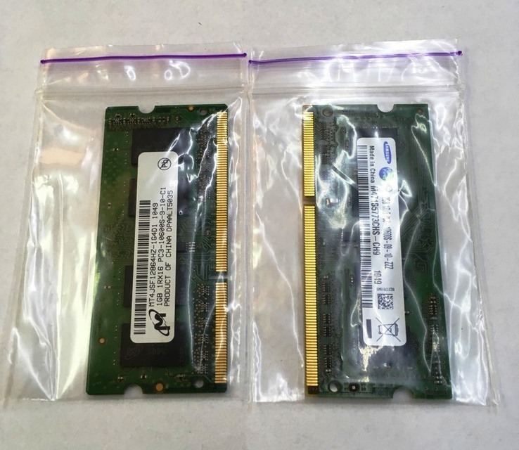 2 Модуля памяти DDR3-1333 (Samsung+Micron) 1ГБ и 2ГБ, photo number 2