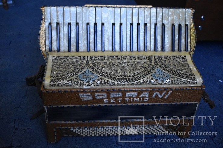 Винтажный аккордеон Settimio Soprani, фото №10