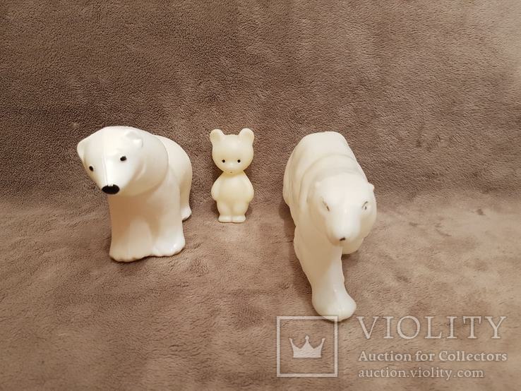 Белый медведь СССР клеймо , мишка на севере , умка, фото №10