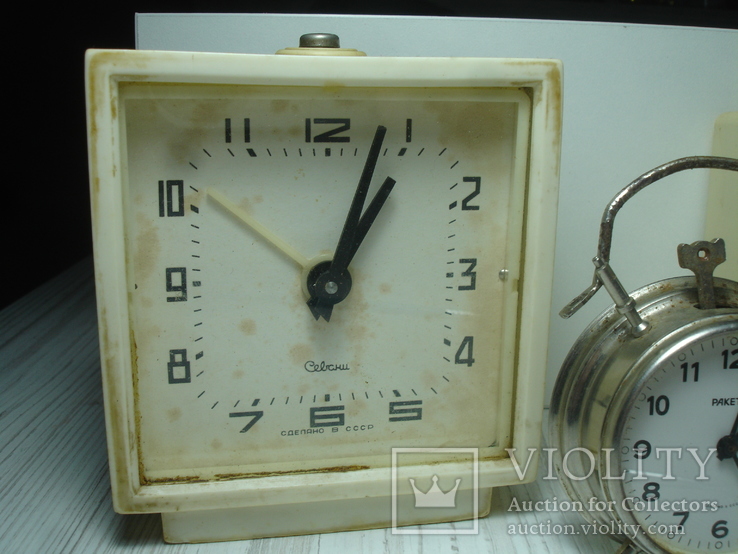 Часы будильник Ракета Слава Севани, фото №3