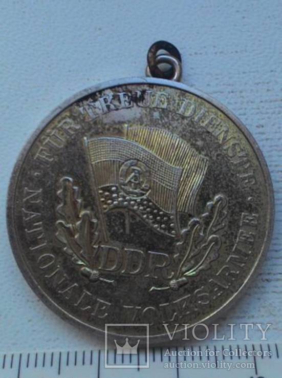 Медаль ГДР За Верную Службу в Народной Армии, фото №2