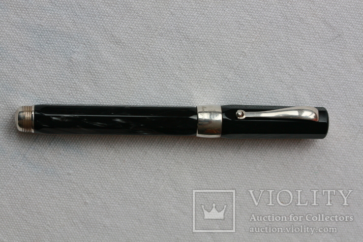 Ручка Montegrappa Symphony Black Fountain Pen 18К перо, фото №3