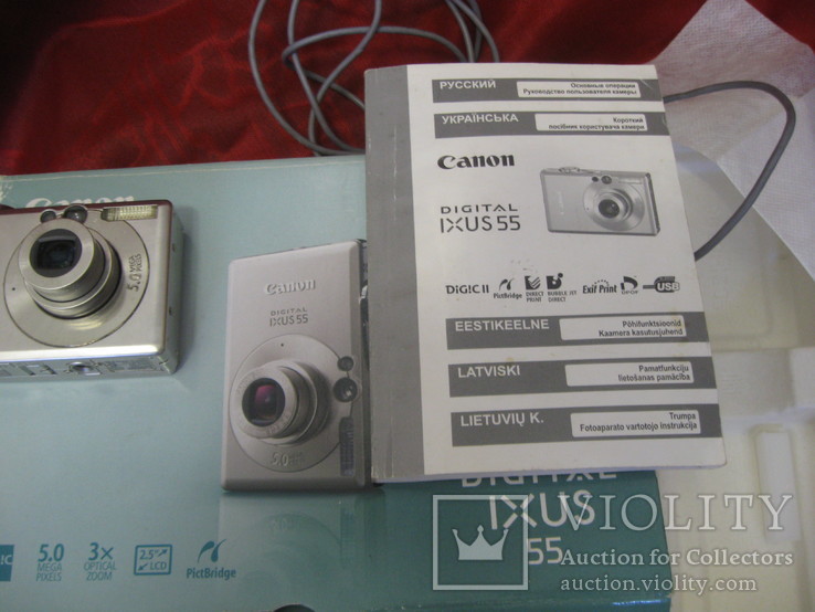 Фотоаппарат Canon IXUS 55, фото №6