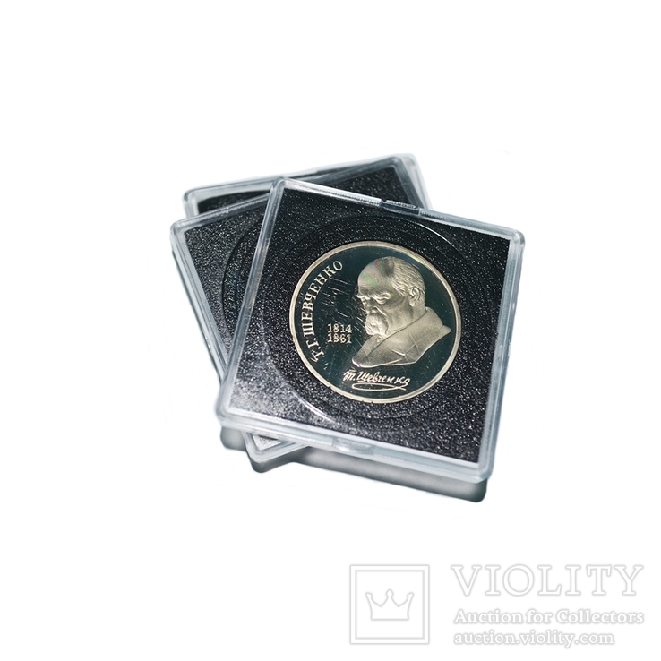Универсальные квадрокапсулы для монет 19-39 мм, фото №4