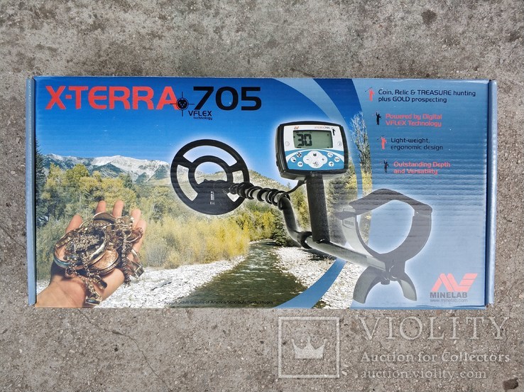 Minelab X-Terra 705 + Mars Tiger 18.75 (гарантія), фото №5