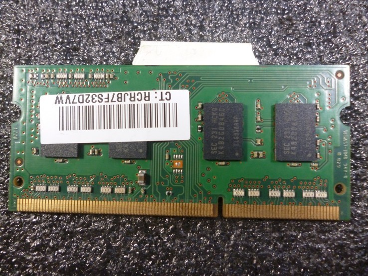 № 13 Оперативка для ноутбука DDR 3  2GB  Проверена Memtest86, фото №4