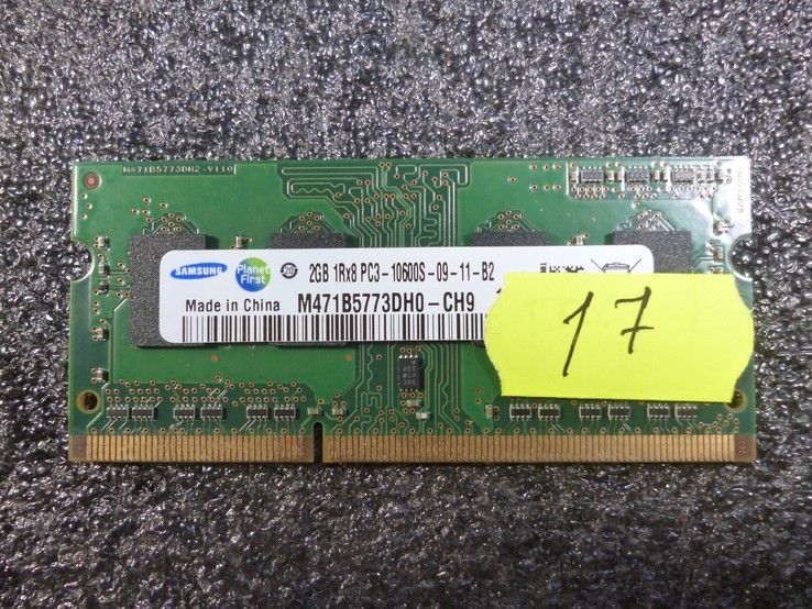 № 17 Оперативка для ноутбука DDR 3  2GB  Проверена Memtest86, фото №2