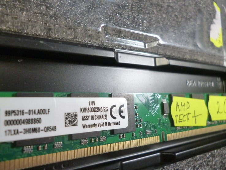 № 20 Оперативная память для ПК DDR2  2gb amd, фото №3