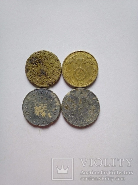 Монеты 11шт. разных годов и номинала. (Германия), фото №7