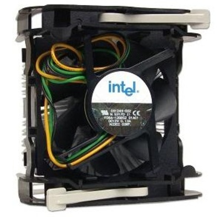Вентилятор, кулер, система охлаждения CPU Intel Original, 3-pin, LGA 478, медная вставка., фото №2