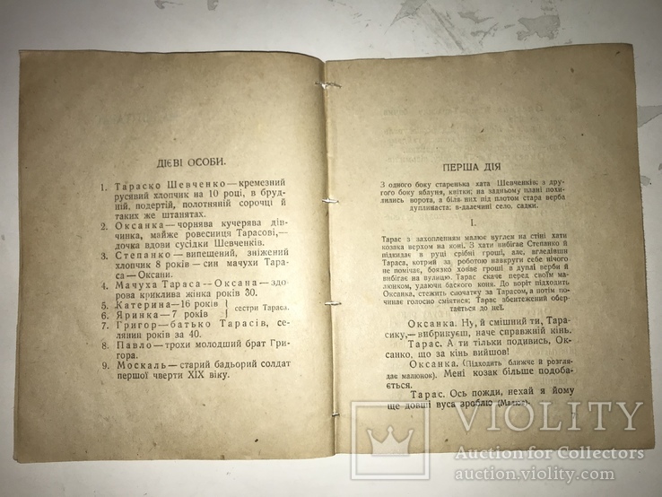 1924 Малий Тарас Великий Бунтарь з дитячих років Т.Г.Шевченка, фото №7